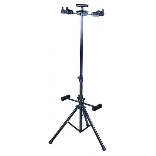 Стійка для 2-x гітар з власником і фіксатором автофліп SOUNDKING SKDG063-2