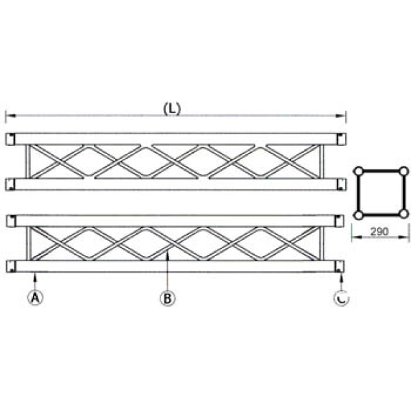 Алюмінієва ферма SOUNDKING DKB2904-350