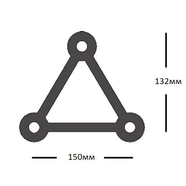 Система з'єднання ферм з трикутним профілем 150мм. SOUNDKING DLD150-200 Система з'єднання ферм з трикутним профілем 150мм. SOUNDKING DLD150-200