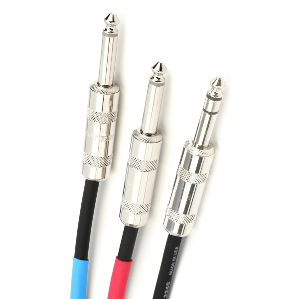 Готовий інсертний кабель RAPCO HORIZON YS-P-10 Y-Cable TRS 1/4-TS 1/4 (3m)