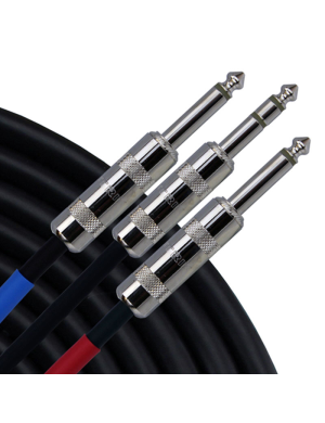 Готовий інсертний кабель RAPCO HORIZON YS-P-10 Y-Cable TRS 1/4-TS 1/4 (3m)