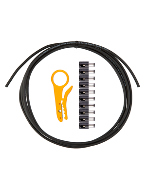 Комплект разъемов для педалборда LAVA CABLE LCDCKT-B Tightrope Solder Free DC Kit (Black)