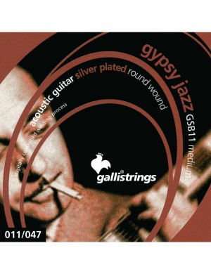 Струни для акустичної гітари Gallistrings GSB11BE BALL END MEDIUM