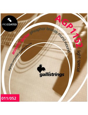 Струни для акустичної гітари Gallistrings AGP1152 LIGHT SPECIAL