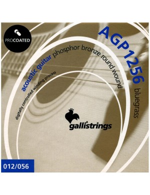 Струни для акустичної гітари Gallistrings AGP1256 BLUEGRASS