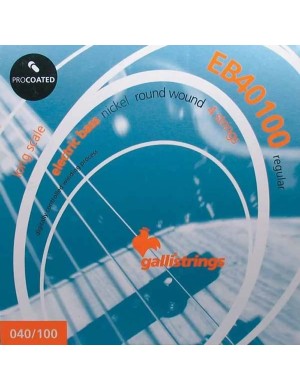 Струни для бас-гітари Galli ProCoated EB40100