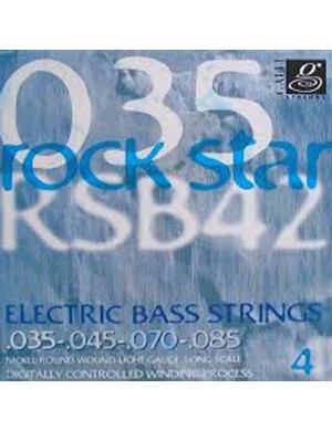 Струни для бас-гітари Galli Rock Star RSB42 (35-85) Nickel Light