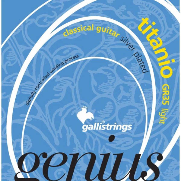 Струни для класичної гітари Gallistrings GR35 LIGHT TENSION