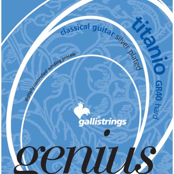 Струни для класичної гітари Gallistrings GR40 HARD TENSION
