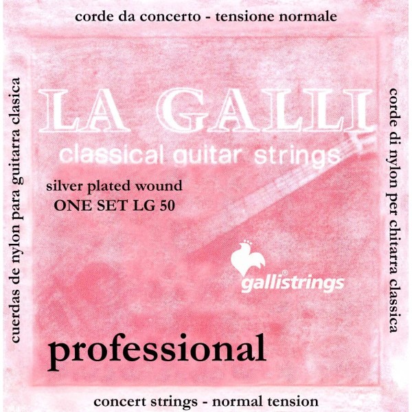Струни для класичної гітари Gallistrings LG50 NORMAL TNS