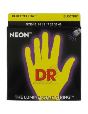 Струни для електрогітари DR NYE-10 NEON Hi-Def (10-46) Medium