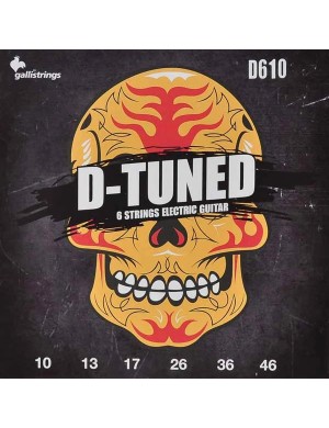 Струни для електрогітари Galli D-Tuned D610 Electric Guitar