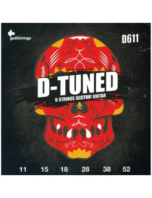 Струни для електрогітари Gallistrings D611