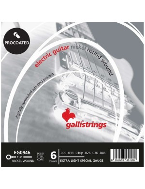 Струни для електрогітари Gallistrings EG0946 EXTRA LIGHT SPECIAL