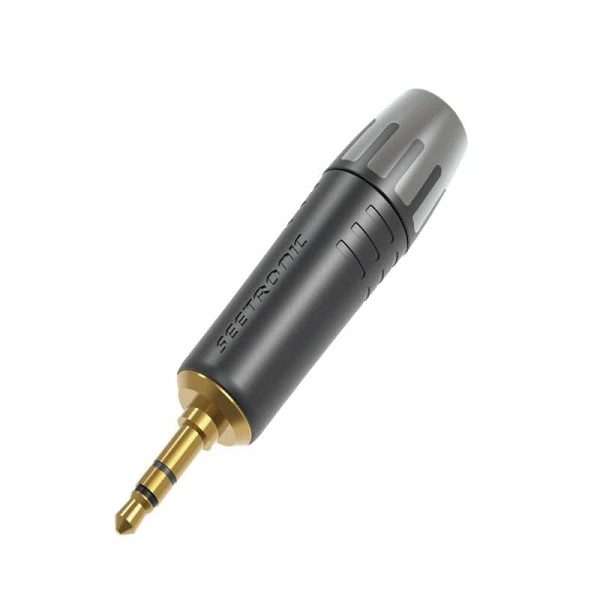 Роз'єм mini Jack 3.5 мм стерео тато Seetronic MTP3C-BG Роз'єм mini Jack 3.5 мм стерео тато Seetronic MTP3C-BG