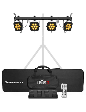 Портативний світлодіодний набір заливки CHAUVET 4BAR FLEX Q ILS (без стійки)