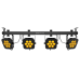 Портативний світлодіодний набір заливки CHAUVET 4BAR QUAD ILS