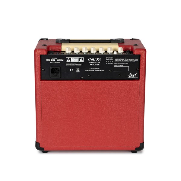 Комбопідсилювач для електрогітари CORT CM15R (DR) Комбопідсилювач для електрогітари CORT CM15R (DR)