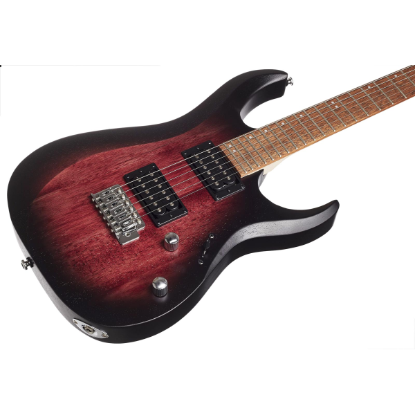 Електрогітара CORT X100 (Open Pore Black Cherry Burst)
