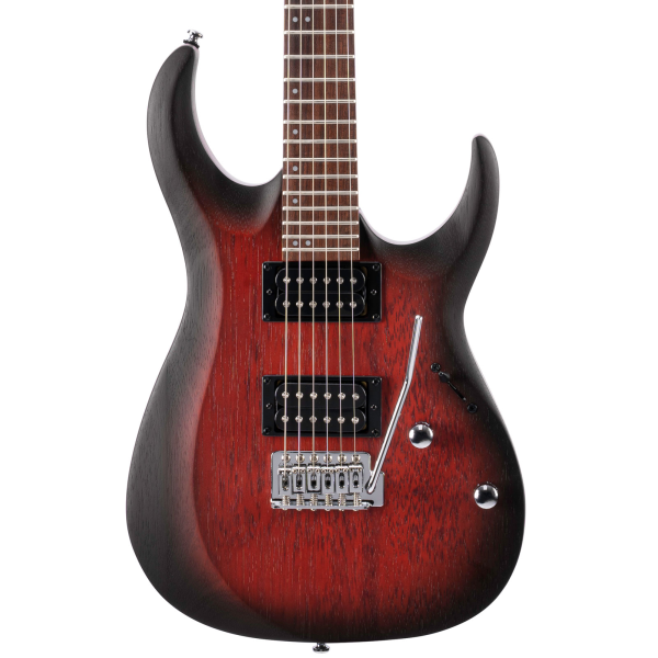 Електрогітара CORT X100 (Open Pore Black Cherry Burst)
