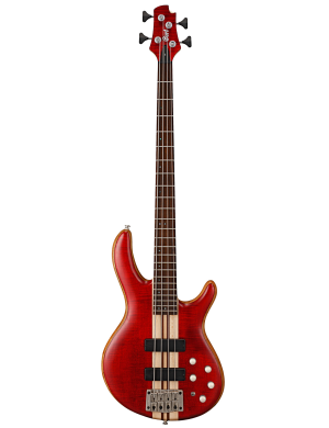 Бас-гітара CORT A4 Plus FMMH (Open Pore Black Cherry)