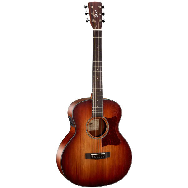 Електроакустична гітара CORT Little CJ Blackwood (Open Pore Light Burst)