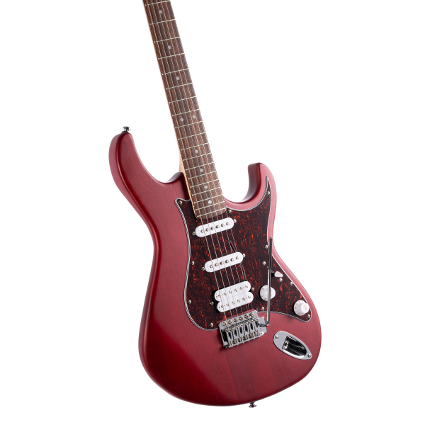 Електрогітара CORT G110 (Open Pore Black Cherry)