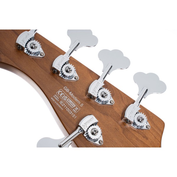 Бас-гітара CORT GB-Modern 5 (Open Pore Charcoal Gray) Бас-гітара CORT GB-Modern 5 (Open Pore Charcoal Gray)