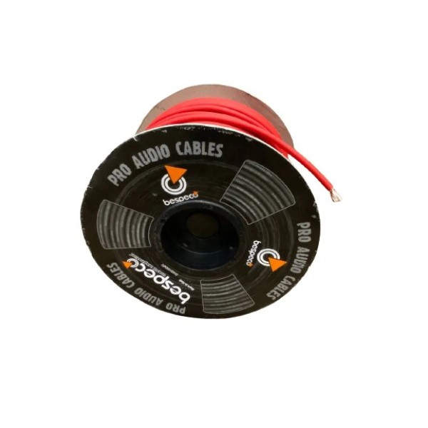 Мікрофонний кабель Bespeco B/CVP100S (Червоний)