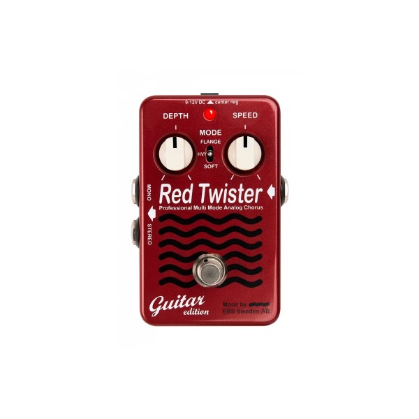 Гітарна педаль ефектів EBS Red Twister Guitar Edition