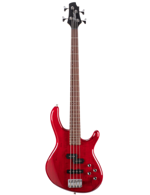 Бас-гітара CORT Action Plus (Trans Red)