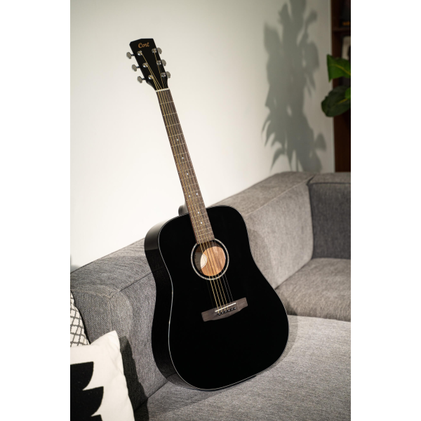 Акустична гітара CORT EARTH 60 (Black Gloss) Акустична гітара CORT EARTH 60 (Black Gloss)