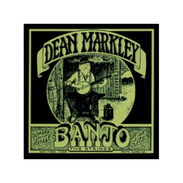 Струни для банджо DEAN MARKLEY 2304 BANJO ML 5-STRING Струни для банджо DEAN MARKLEY 2304 BANJO ML 5-STRING