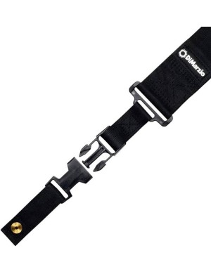 Гітарний ремінь DIMARZIO ELASTIC CLIPLOCK BLACK