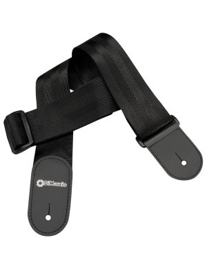 Ремінь для гітари DIMARZIO DD3100N NYLON W / LEATHER ENDS (BK)