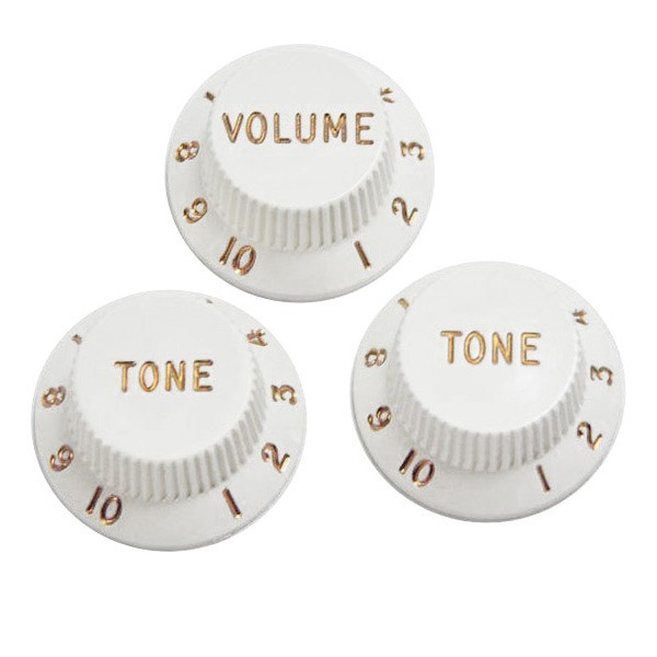 Ручки для потенціометрів DIMARZIO DM2111W STRAT KNOBS SET (White)