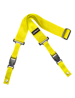Ремінь для гітари DIMARZIO DD2200 CLIPLOCK NEON YELLOW