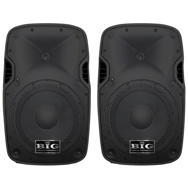 Акустичний комплект BIG JB15SET300W MP3/FM/BT (активна + пасивна)