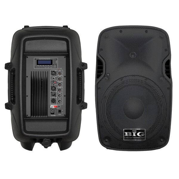 Акустичний комплект BIG JB15SET550W MP3/FM/BT (активна + пасивна)