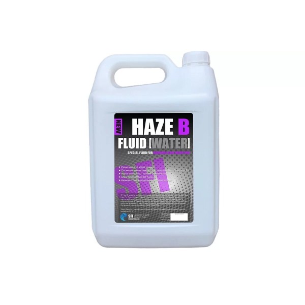 Рідина для генератора туману SFI Haze "B" Fluid Water 5L Рідина для генератора туману SFI Haze "B" Fluid Water 5L