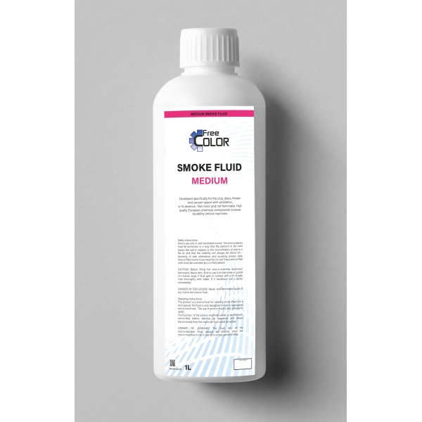 Рідина для генератора диму FREE COLOR SMOKE FLUID 1L
