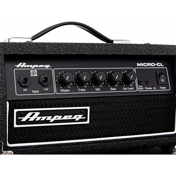 Компактний стек (голова + кабінет) для бас-гітари AMPEG MICRO-CL Stack