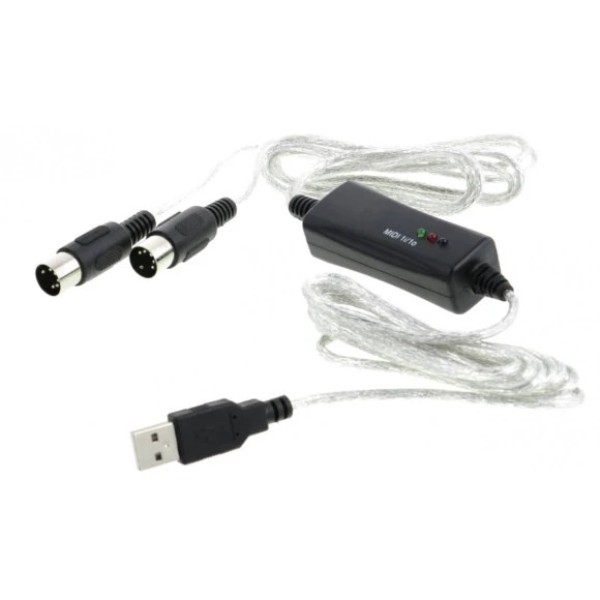 Аудіоінтерфейс Prodipe MIDI USB 1in/1out