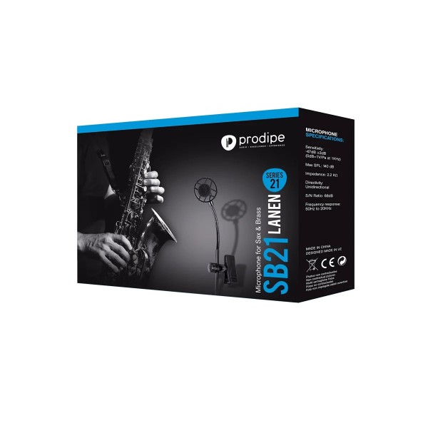 Мікрофон інструментальний Prodipe SB21 (для саксофона та духових) Мікрофон інструментальний Prodipe SB21 (для саксофона та духових)
