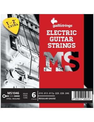 Струни для електрогітари Gallistrings MS1046 REGULAR
