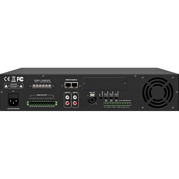 Трансляційний підсилювач потужності з конференц-мікрофоном DSPPA DMA6350U