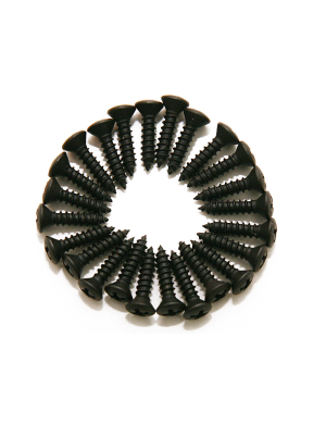Набір шурупів DiMarzio FH1000BK Pickguard / Backplate Screws – Set of 24 (Black)