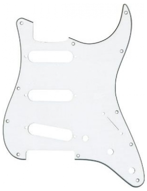 Пикгард панель для стратокастера DIMARZIO FG2108 W