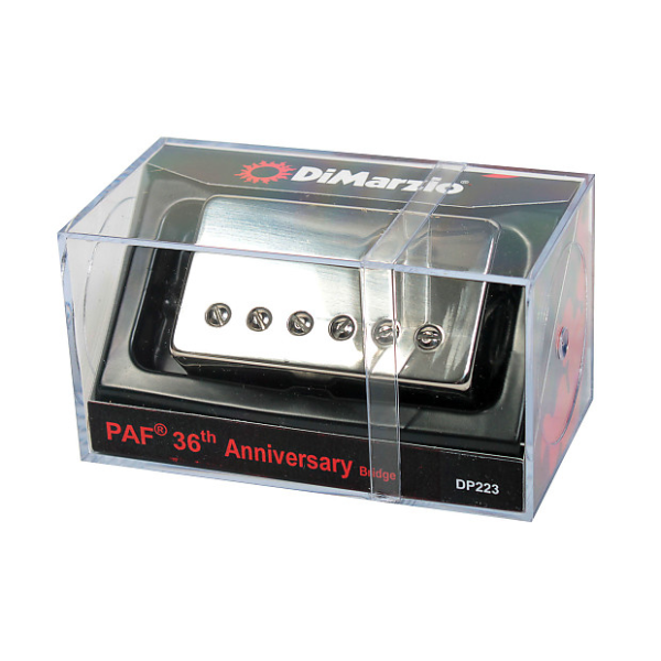 Звукознімач DIMARZIO DP223N PAF 36th ANNIVERSARY BRIDGE (Nickel Cover)