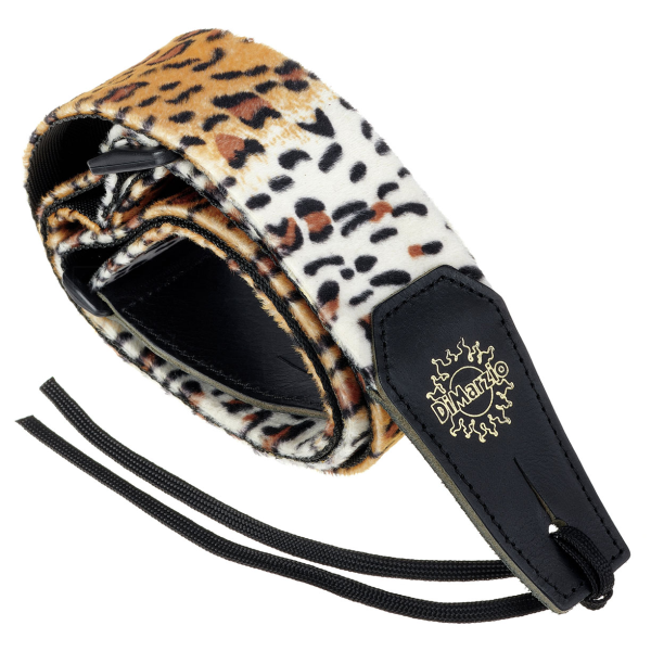 Ремінь для гітари DIMARZIO Cheetah Guitar Strap with Leather Ends